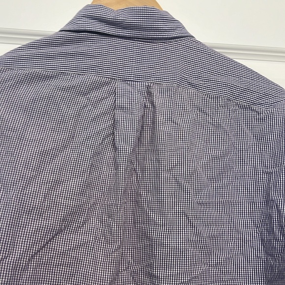 Dark Purple Gingham RL Button Down - Picture 10 of 10